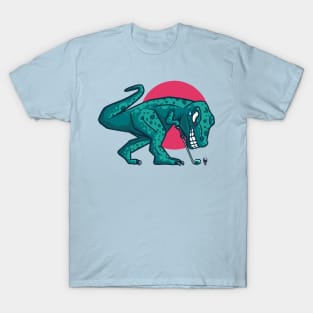 T-Rex Golfer T-Shirt